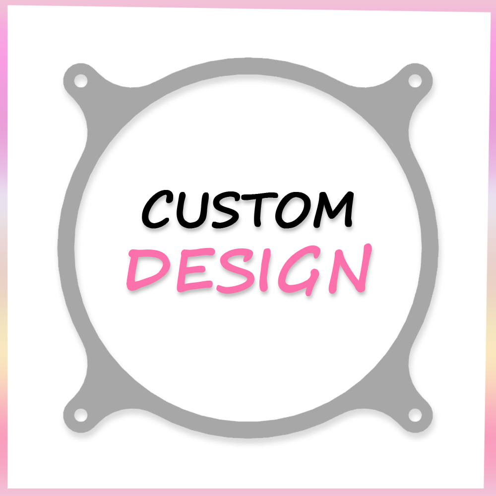 สั่งทำกรอบพัดลม ออกแบบด้วยตัวเอง 120/140mm Custom Fan Grill Cooling PC