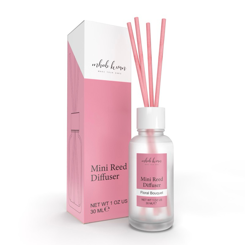 MHOB KWAN x Eveandboy - Mini Reed Diffuser 30ml / ก้านไม้หอมกระจายกลิ่น ขนาด 30ml