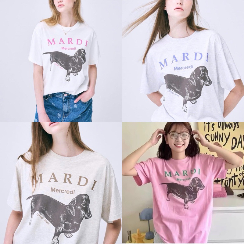 MD13_เสื้อ Mardi น้องหมาดัชชัน ((พร้อมส่ง))