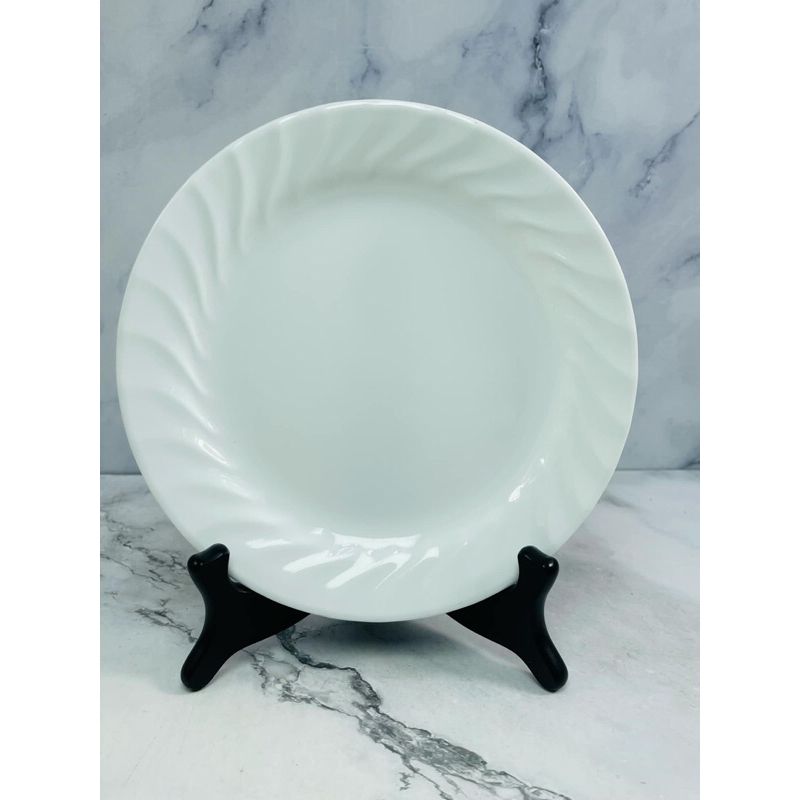 CORELLE : จาน 18x1.8cm. MADE IN U.S.A. (Sun13 : 1)