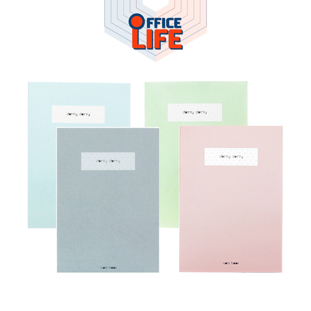 E-FILE อีไฟล์ สมุด สมุดโน๊ต บันทึกข้อมูล รุ่น DOTTY รุ่น CNB106 ( 1 เล่ม )