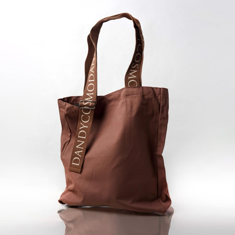 DANDY COSMO | [3สี] กระเป๋าผ้าแคนวาส Canvas Adjustable Handle Bag กระเป๋าสะพายข้าง