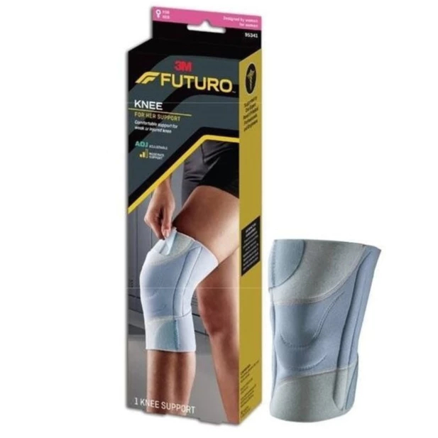Futuro For Her Knee Support ฟูทูโร่ พยุงเข่าผู้หญิง เสริมแกนข้าง รองลูกสะบ้า รุ่นปรับกระชับได้