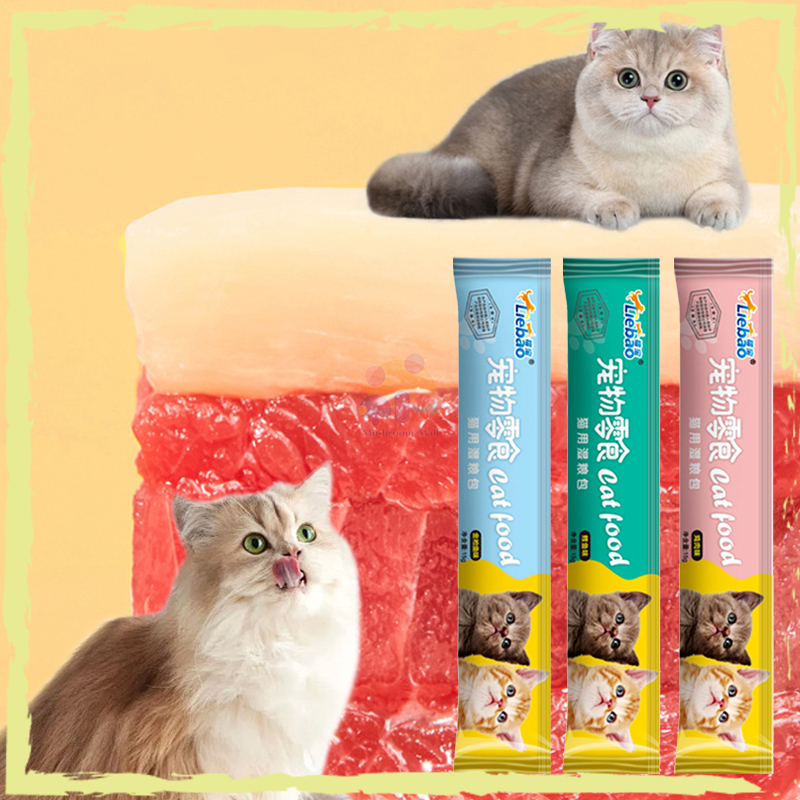 ขนมเเมวเลีย 15g มีให้เลือก5รส cat snack stick 15g อาหารแมว cat ขนมแมวเลีย แมวเลีย อาหารแมวเลีย ขนมแมวเลีย - รูปที่ 3