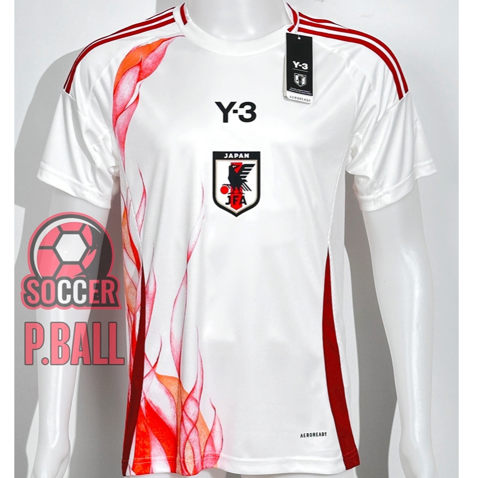 ใหม่ !! เสื้อบอล [ 3A ] ทีมชาติ ญี่ปุ่น Y3 Away เยือน 2024/25 เกรดแฟนบอล ฟลูออฟชั่นพร้อมชื่อเบอร์ ครบทุกคนในทีม