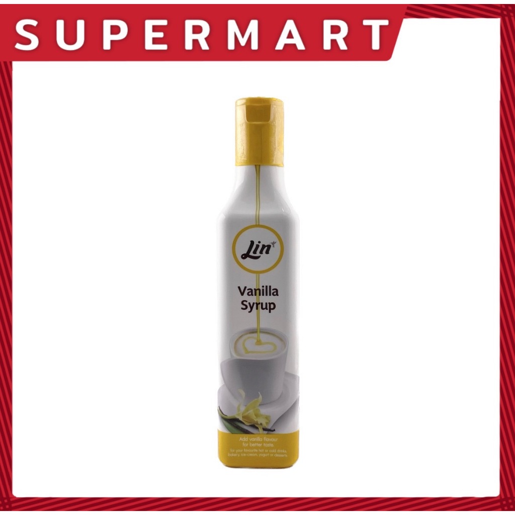 SUPREMART Lin Vanilla Syrup 300 ml.#1108295