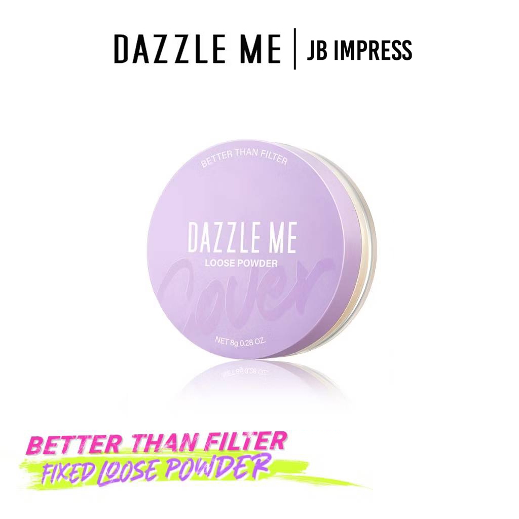 DAZZLE ME Better than Filter Fixed Loose Powder แป้งฝุ่นคุมมัน เครื่องสำอางติดทนนาน