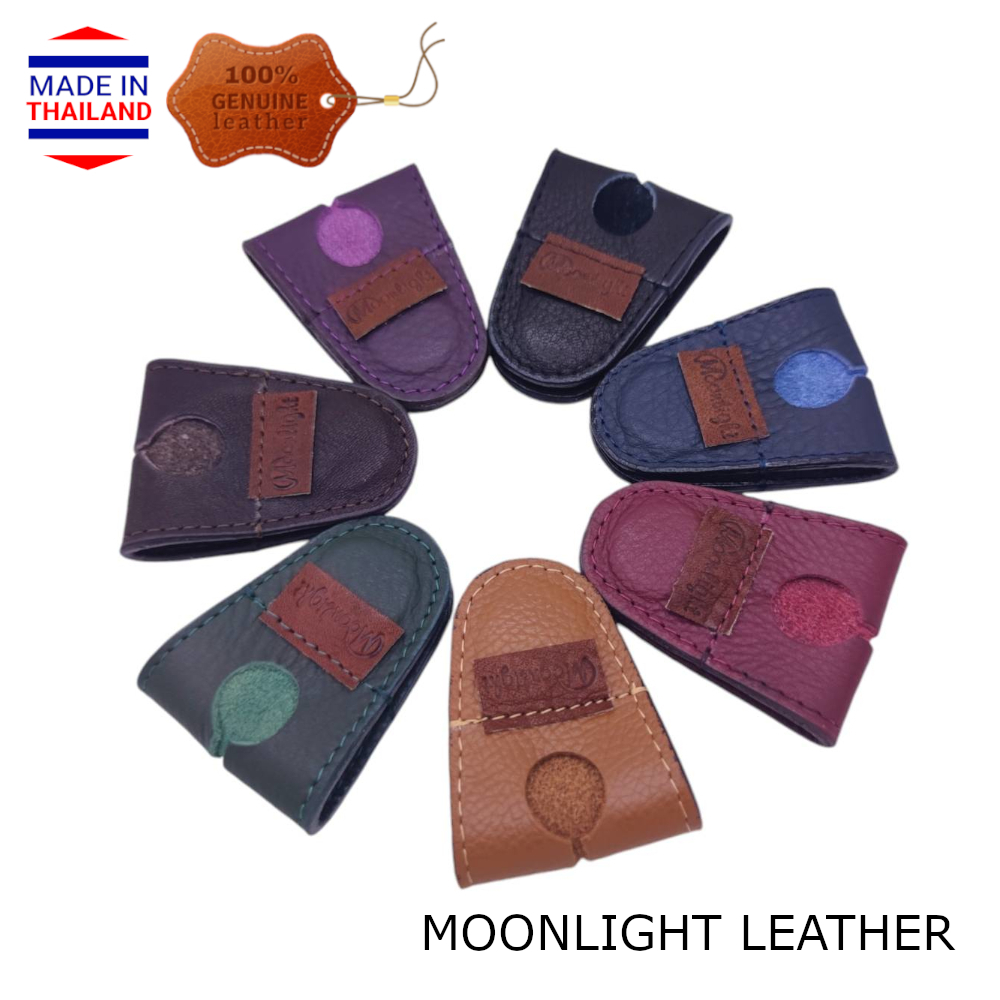 ที่หนีบธนบัตรหนังแท้ แบบแม่เหล็กแข็งแรง หนีบได้มากถึง 40 ใบ แบรนด์แท้ Moonlight มีหลายสี มีกล่อง