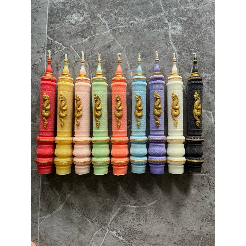 เทียนพญานาค ประทีปพรเทวนาคารับสีอื่นสอบถามเพิ่มเติมได้ครับ