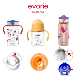 Evorie ยางปะเก็นกันน้ำไหล สามารถใช้ได้กับขวดน้ำเด็กขนาด 200 มล., 300 มล., และ 380 มล.