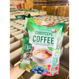 กาแฟไฟเบอร์ กาแฟมะพร้าว แจ่มใสห่อใหญ่จุกๆ +พร้อมส่ง หอม อร่อม เข้มข้น