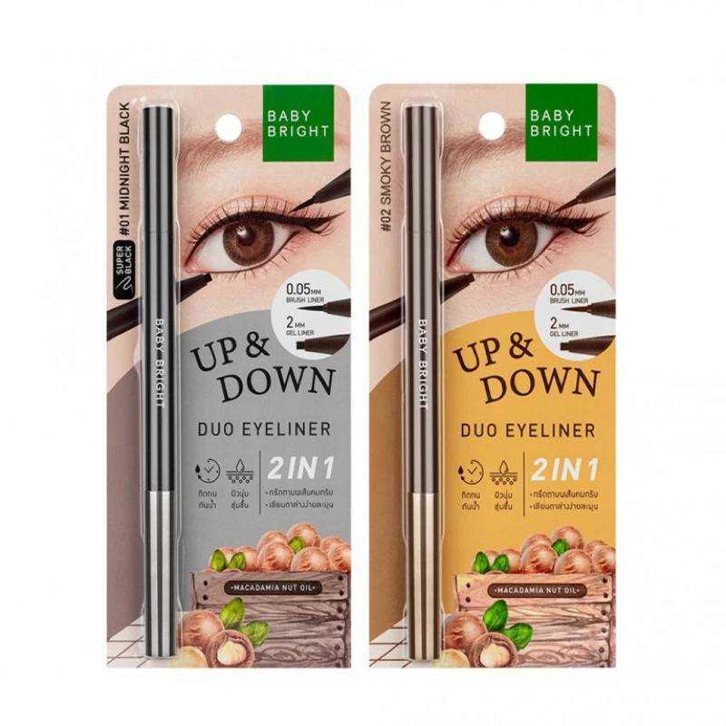 ฺBaby Bright UP&DOWN 2in1 ดูโอ้ อายไลน์เนอร์ ติดทนกันน้ำ