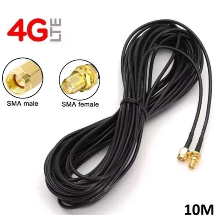 สายอากาศ 4G 3G 10 เมตร RP-SMA 4G LTE Antennas Special SMA Port