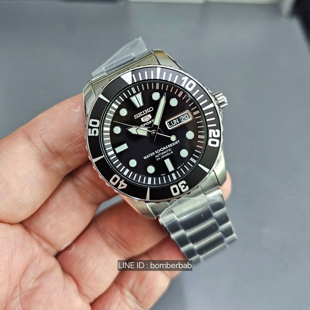 seiko submariner sea urchin black pepsi snzf15  snzf15k snzf17 snzf17k