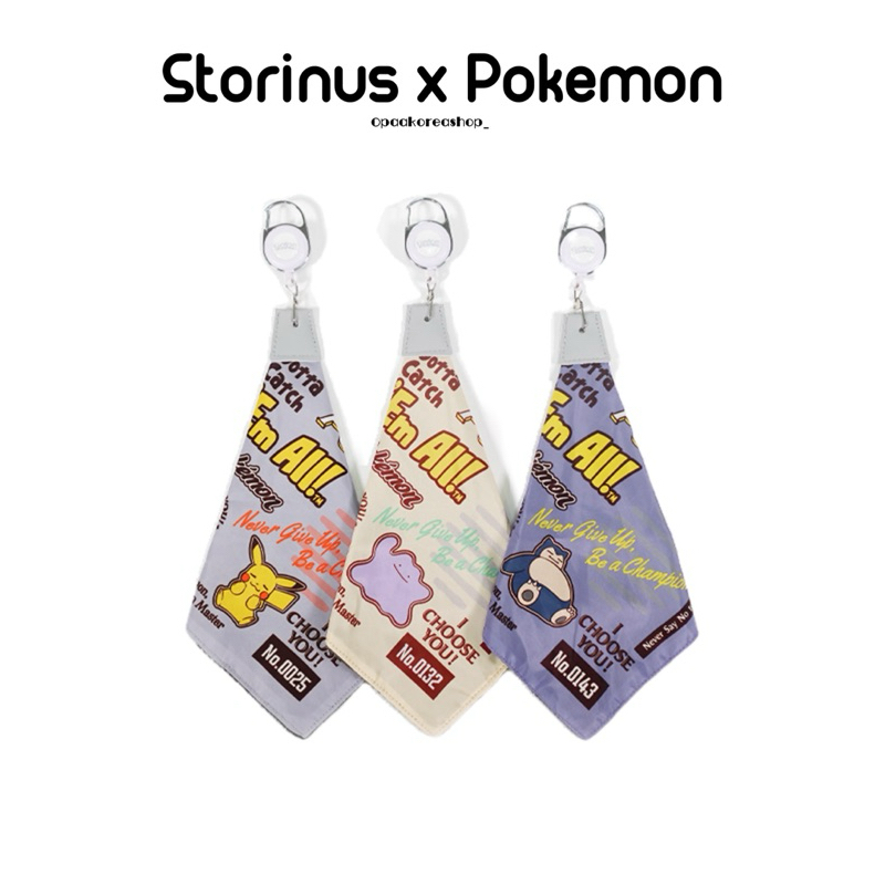 🇰🇷✨Storinus x Pokemon Pokemon Golf Ball Towel Golf Towel Golf 포켓몬 골프 볼타월 골프수건 골프악세사리 캐디용품 ✨🇰🇷