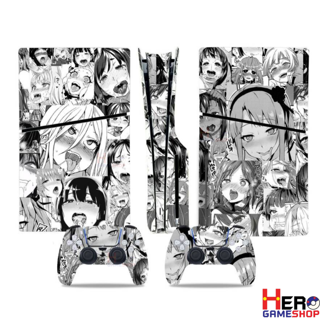 Sticker ติดเครื่อง Ps5 Slim skin 🇹🇭พร้อมส่งในไทย🇹🇭 ลายต่างๆ คุณภาพสูง ลายคมชัด ป้องกันรอยขีดข่วน สติกเกอร์ผิวกันน้ำ