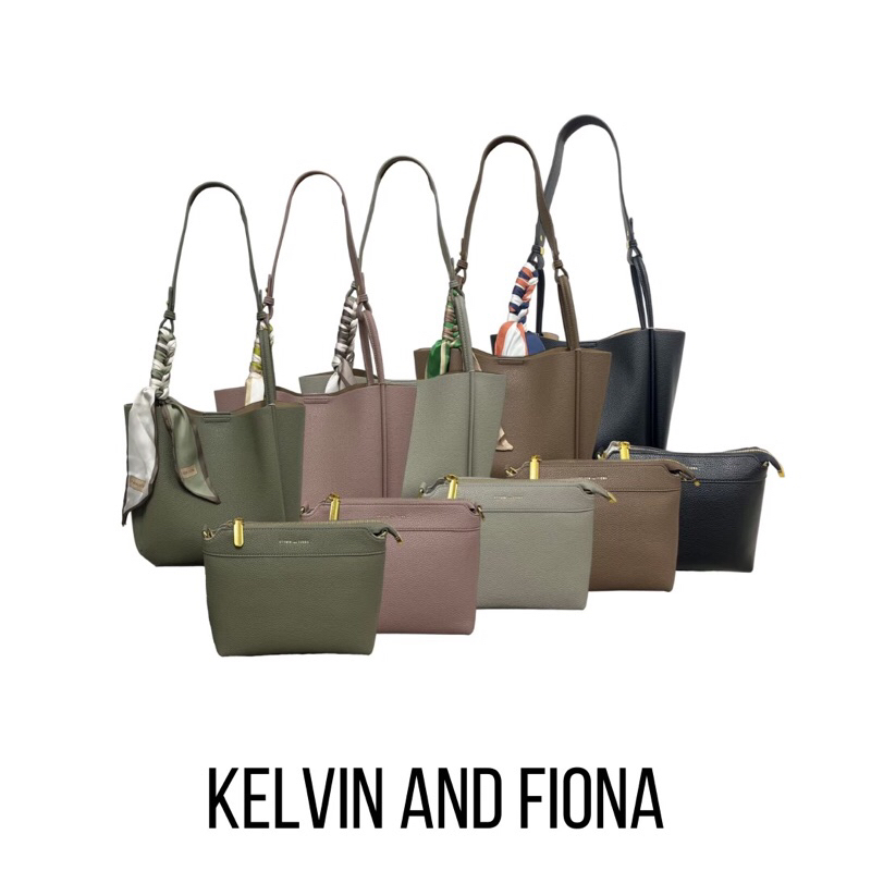 Kelvin And Fiona - Peony Tote Bag (L)