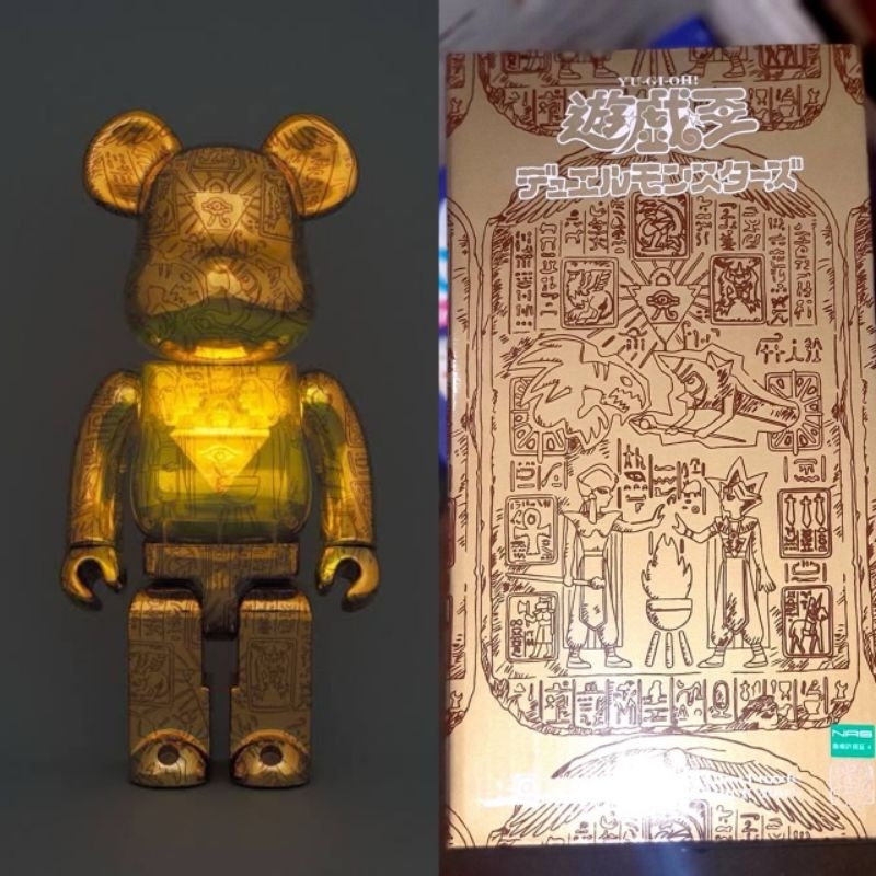 BEARBRICK Yu-Gi-Oh! Duel Monsters Millennium Puzzle 400%