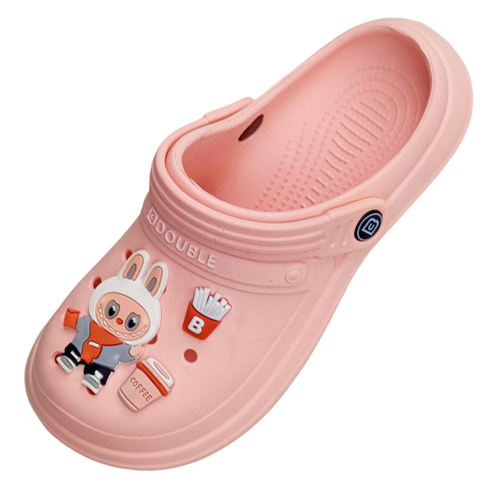 ผลิตในไทย WOOQ รองเท้าหัวโตผู้หญิงลาบูบู้ ใส่ง่าย ถอดง่าย เบานุ่มสบาย