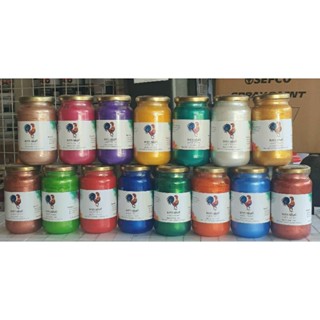 สีมุกน้ำอะคริลิคแท้100%ระกาเพ้นท์ขนาด400MLมี20เฉดสี ไซส์ใหม่…