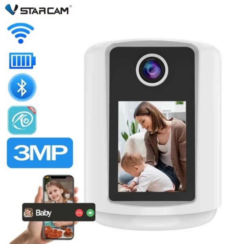 Vstarcam CV331S กล้อง WiFi FULL HD 1080p 2mp Two-Way One Click Video Call กล้องวงจรปิด โทรวีดีโอคอลไ