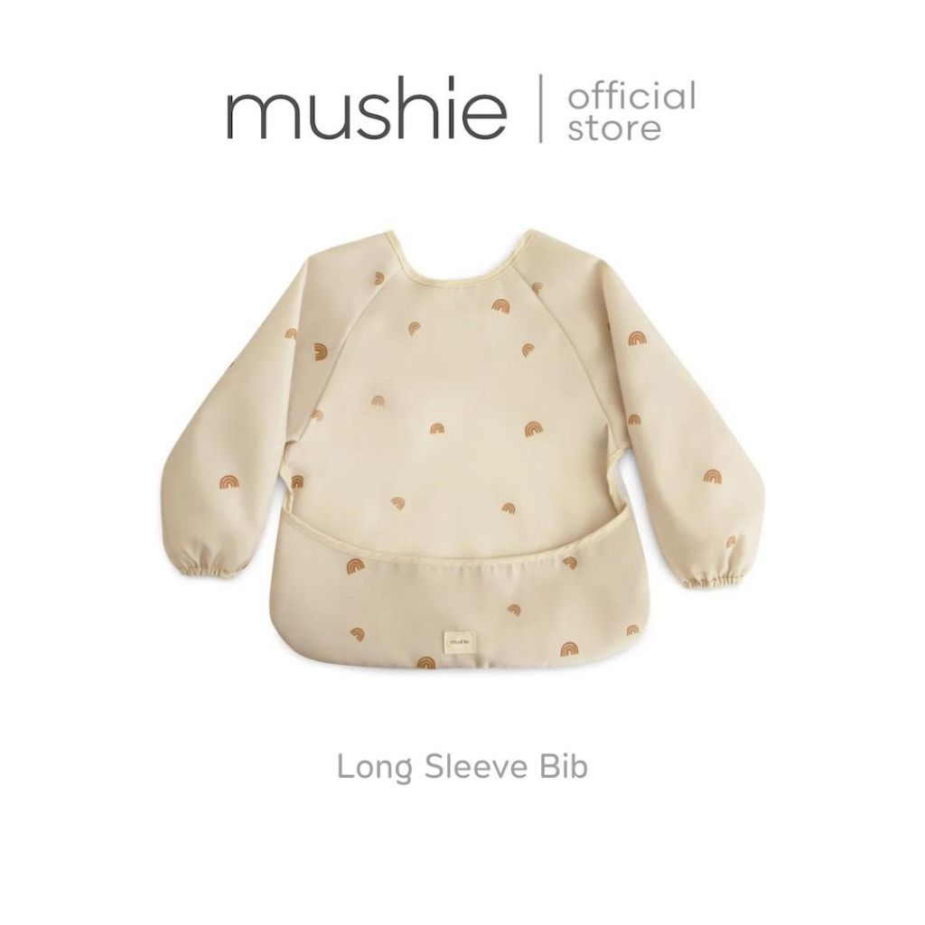 Mushie Long Sleeve Bib เสื้อกันเปื้อนแขนยาว