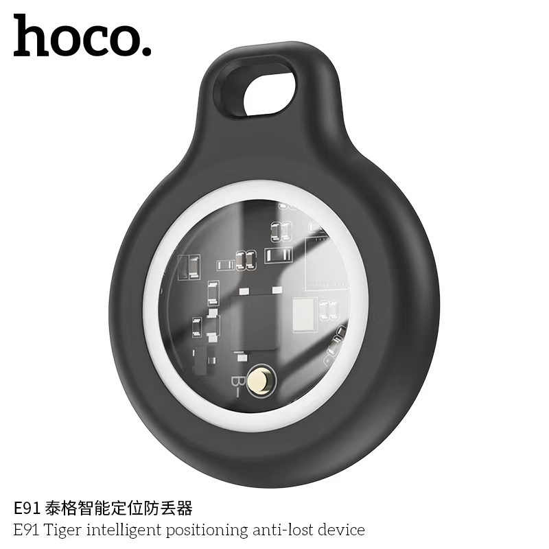 HOCO E91 Tag อุปกรณ์ติดตาม GPS ค้นหาตำแหน่งสิ่งของต่างๆ รองรับ Apple Find My แบตเตอรี่ 9-12 เดือน ไม่ต้องติดตั้งแอพเพิ่ม