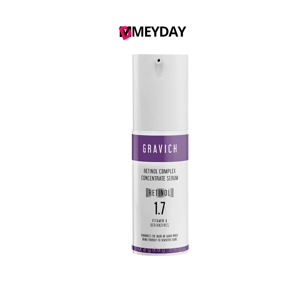 เซรั่มเรตินอล กราวิช เรตินอล คอมเพล็ค คอนเซนเทรด เซรั่ม Gravich Retinol Complex Concentrate Serum ขนาด 30 ml