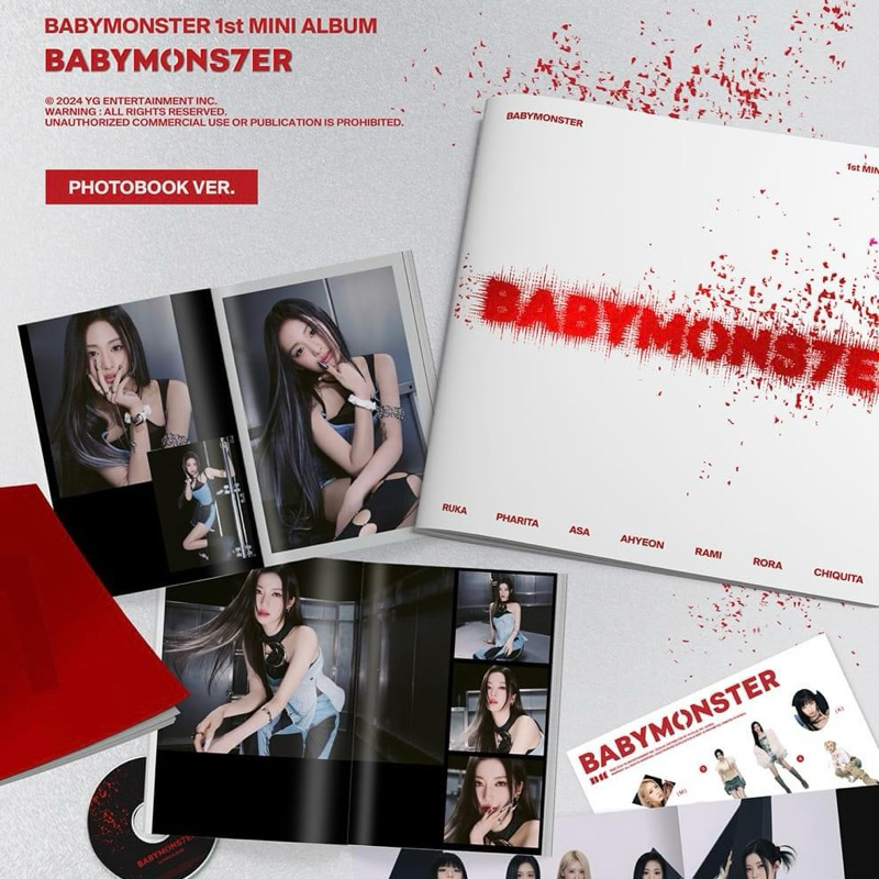 ขายของแยกจาก BABYMONSTER 1st MINI ALBUM 😈