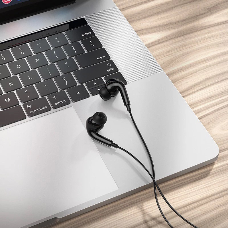 Hoco M1 Pro หูฟังสมอลทอร์ค มีไมค์ในตัว คุยโทรศัพท์ ฟังเพลง Original series wired earphones รองรับ iOS และ Android
