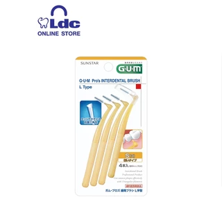 แปรงซอกฟัน GUM Pro L Type [Size SSS, S, M]