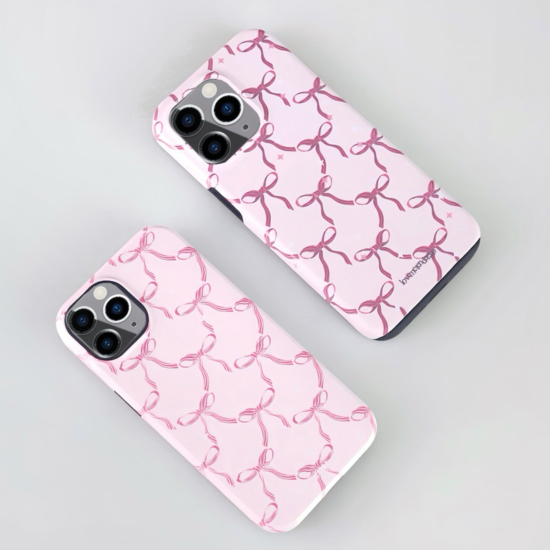 Love Me A Ribbon bumper case by LMT เคสโทรศัพท์กันกระแทก 2 in 1