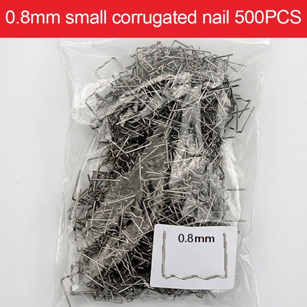500Pcs Welding Rods Hot Staple Repair Machine Plastic Welding Hot Stapler Car Auto Bumper Repair Pre Wave Staples