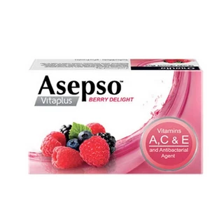 1 ก้อน Asepso Soap อาเซปโซ สบู่ก้อน ก้อนเดี่ยว ช่วยชำระล้างแบคทีเรียและเชื้อโรค 70/80g.