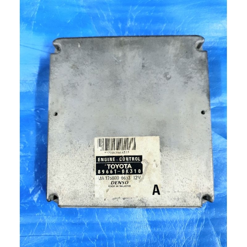 กล่องอีซียู  ECU Toyota Vigo Number 89661-0K310 "แท้มือสองใช้งานได้ปกติ"