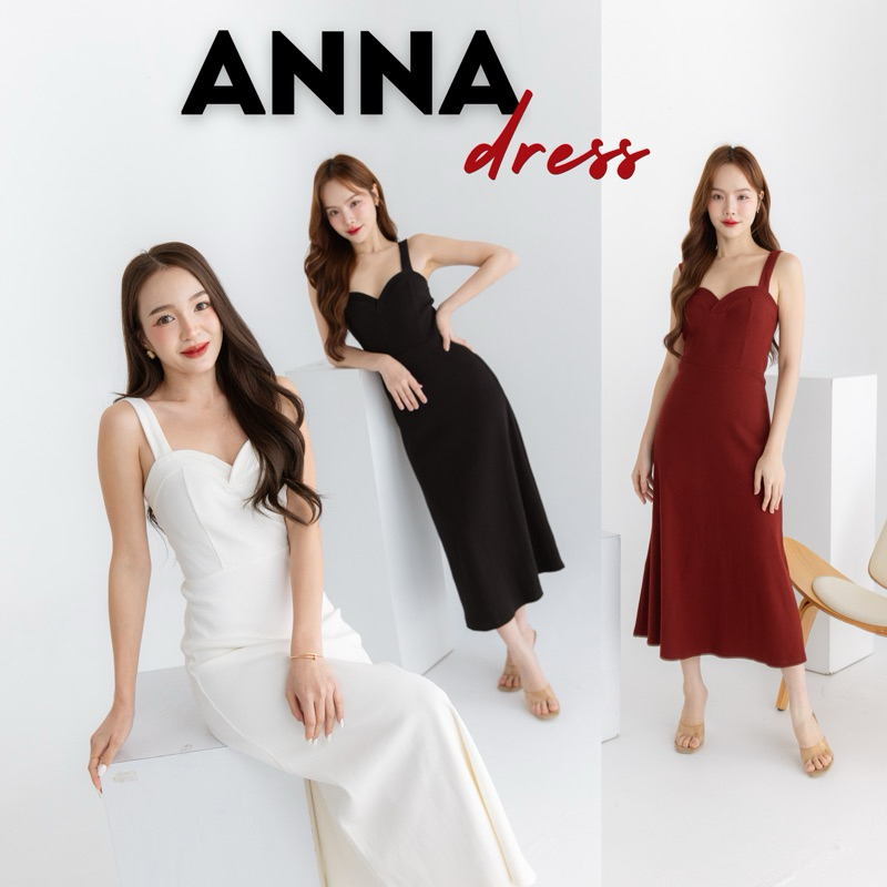 E-tax [เหลือ 6xx.- ลด30% เก็บโค้ด "ร้านโค้ดคุ้ม"] Anna dress