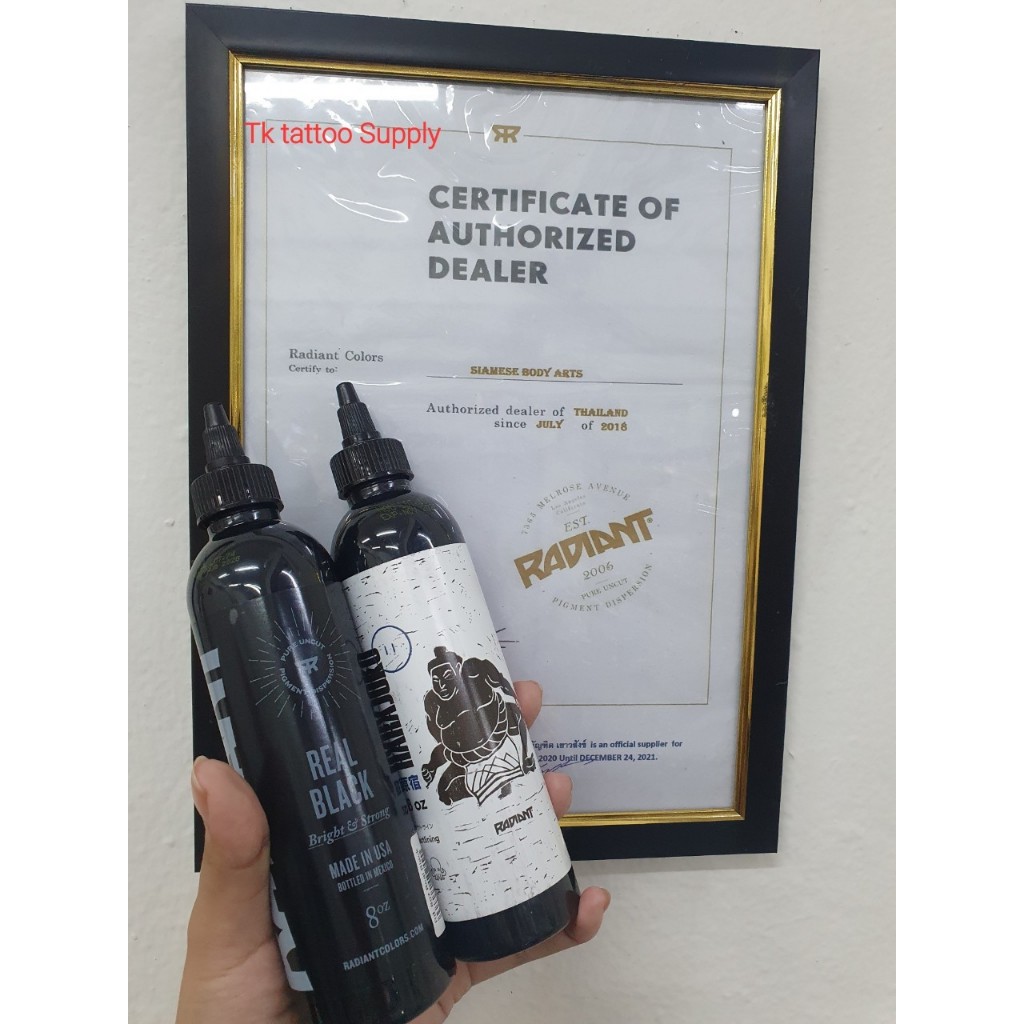 TK(33) #สีสักลายคุณภาพ แท้USA(ขวดเเบ่ง1oz) - รูปที่ 3