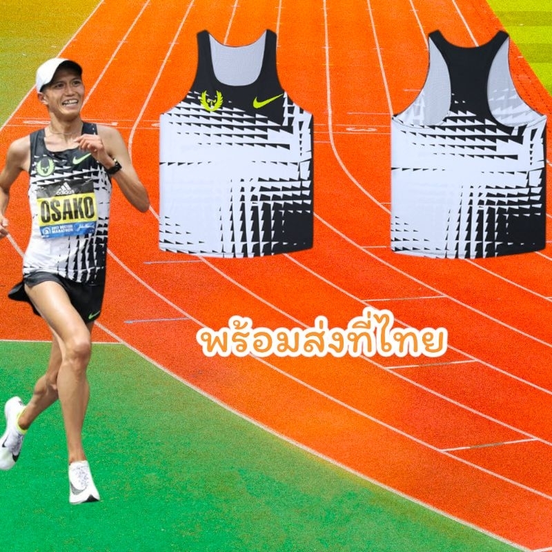 เสื้อวิ่ง ทรงelite ลายoregon project