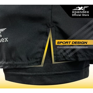 Spandex กางเกงวิ่งผู้ชาย 2 IN 1 กระเป๋ามีซิป ซับในนุ่ม ไม่เบียด ไม่บาด ไม่อมเหงื่อ Active RN208