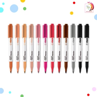 Monami (โมนามิ) ปากกาเพ้นท์ผ้า 24 สี ปากกาเขียนผ้า รุ่น Fabric Marker 470 ชนิดติดถาวร โมนามิ (1 ด้าม )