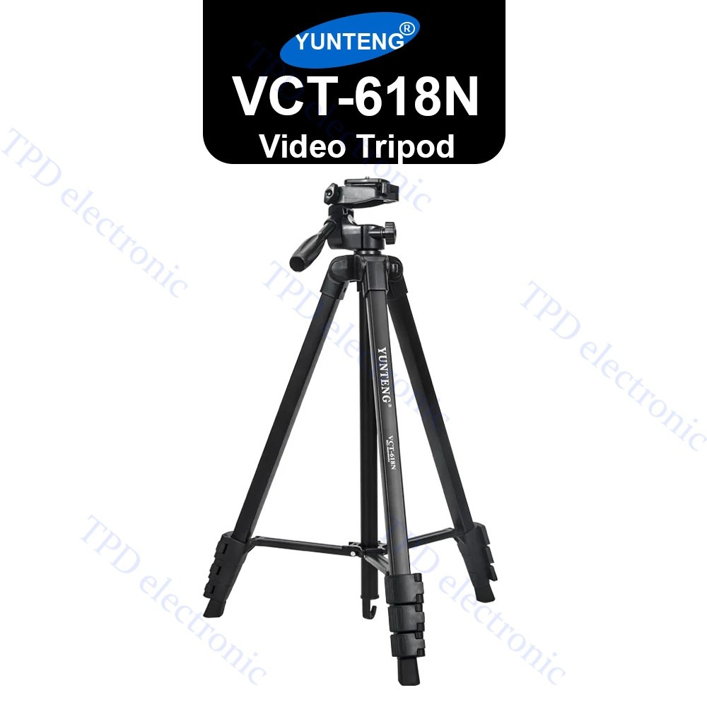 สูง183cm ขาตั้งกล้อง  YUNTENG VCT-618N ของแท้100%