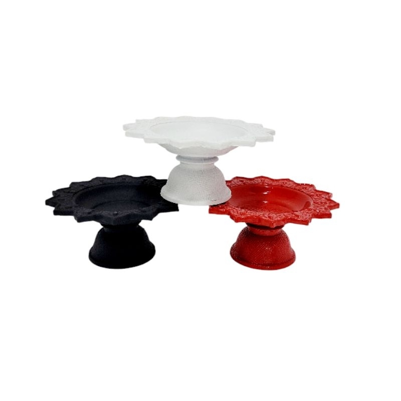 TLM26 พานสี  ขนาด 8 ซม. สำหรับวางของบูชาสิ่งศักดิ์สิทธิ์  องค์เทพ กุมาร