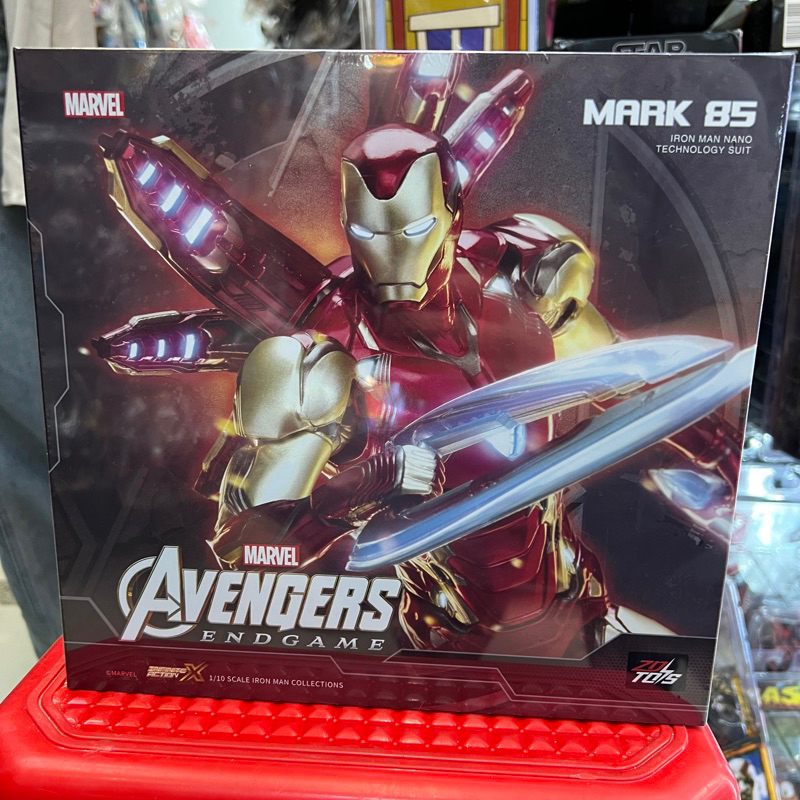 🔥แท้พร้อมส่งจากไทย🔥 Model Ironman Mark 85 🔥Ver2 มีไฟ🔥 ZD TOYS สูง 14-15เซ็น