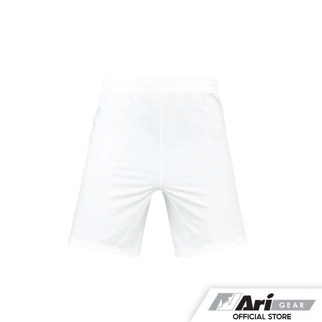 ARI ADEPT TEAM SHORTS - WHITE/BLACK กางเกงขาสั้น อาริ ADEPT สีขาว