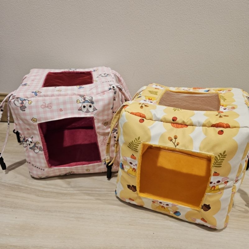 เปล 7 นิ้ว เปลเหลี่ยม เปลสัตว์เลี้ยง ที่นอน by บ้านน้องปีใหม่ สำหรับ ชูการ์ กระรอก บุชเบบี้ สัตว์เลี้ยงขนาดเล็ก