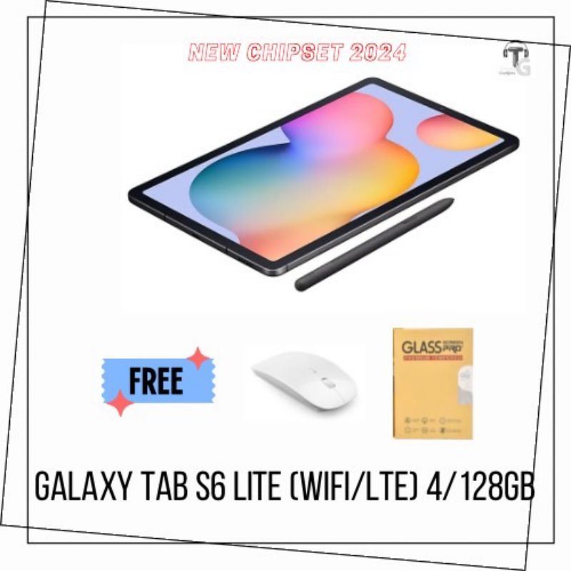 Samsung Galaxy Tab S6 Lite LTE V2. 4/128 GB แท็บเล็ตมีปากกา S Pen