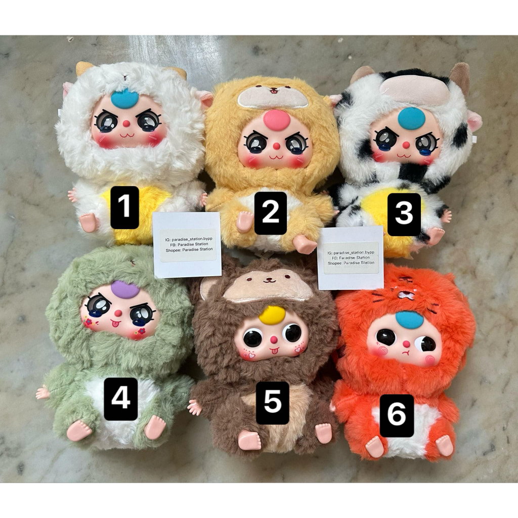 【พร้อมส่ง - เลือกตัวแกะเช็ค】Blind Box - Baby Three "12 Zodiac 12 ราศี" (ลิขสิทธิ์แท้)