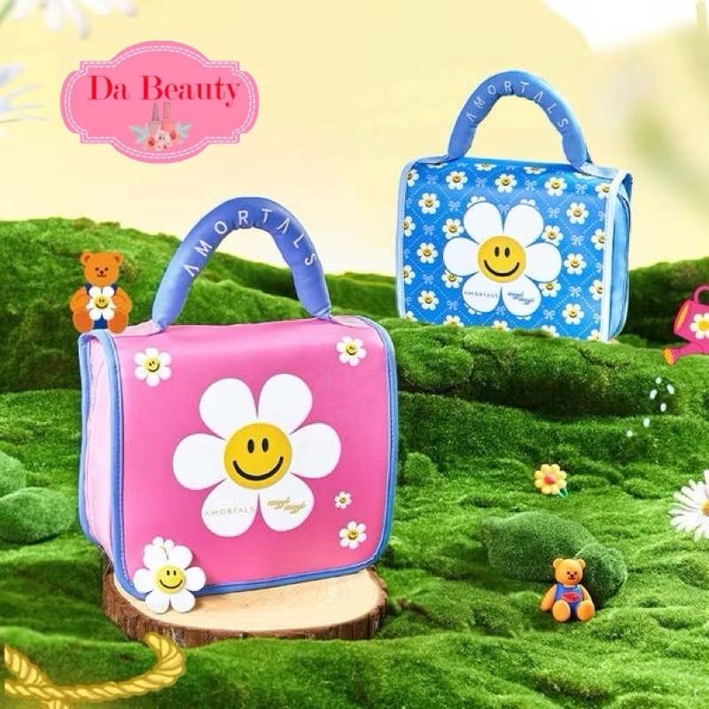 กระเป๋าเครื่องสําอาง Wiggle แบบพกพาเครื่องมือแต่งหน้ากระเป๋าถือมัลติฟังก์ชั่น ของแท้100% พร้อมส่ง