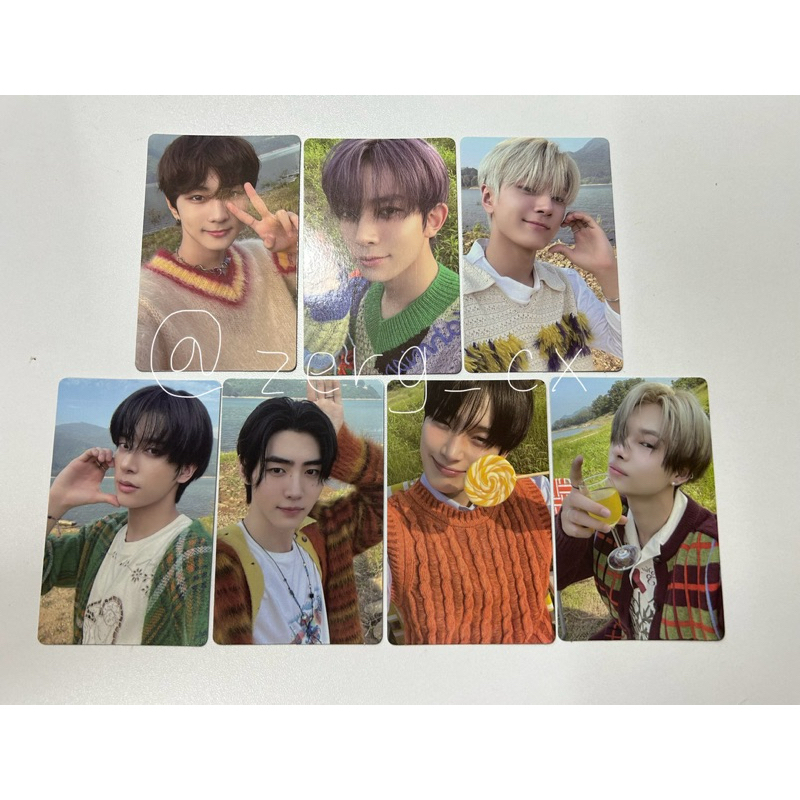 <พร้อมส่ง> การ์ด ENHYPEN อัลบั้ม ORANGE BLOOD (Weverse ver.)