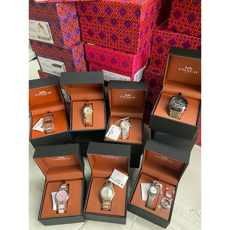 🇺🇸พร้อมส่งในไทย⌚️นาฬิกา Coach รุ่นหายาก💯 ราคาถูกสินค้าตัวโชว์⚡️ *รัประกัน1ปีเต็ม📌